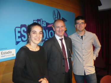 Franchec Drobnic, Alain Garalde y Yanela Murua