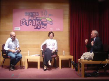 José Calabuig, Juanra Ortega y María Rz. Oña