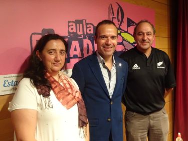 Julio Amoedo, Pedro Montoya y Ana Rosa Pérez