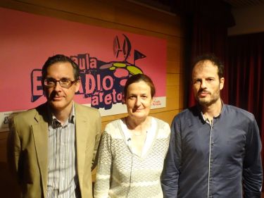 Ramón Llopis, Miren Egibar y Pedro Insua
