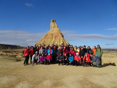 Montañismo: Travesía Bardenas Reales