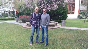 Iker Irastorza y Gorka Mtz. Hidalga