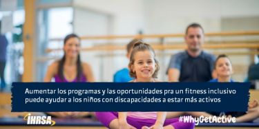 Aumentar los programas y oportunidades para un fitness inclusivo puede ayudar a los niños con discapacidades a estar más activos.