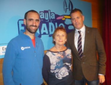 Mikel Izquierdo, Arantza Fz. Larrinoa eta Ibai López